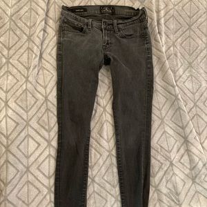 Lucky Brand Jeans Charlie Capri Black 2/26